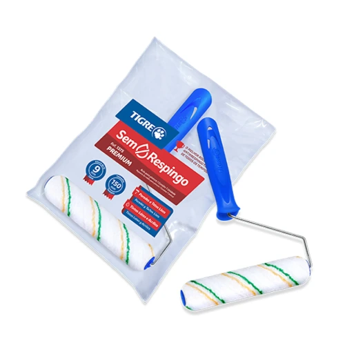 Rolo Antirrespingo 15cm — rolo profissional com lã sintética para tintas epóxi