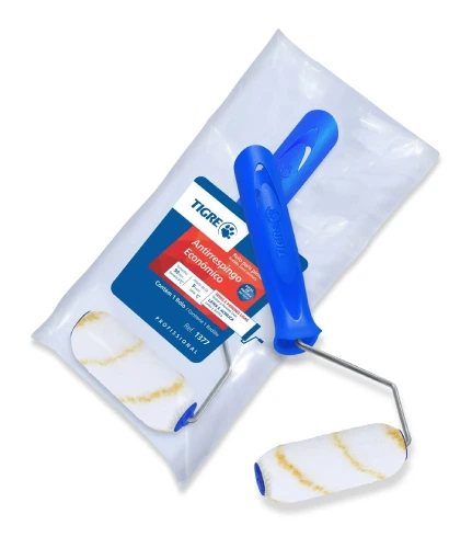 Rolo Antirrespingo 9cm — rolo compacto para detalhes e áreas menores